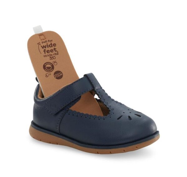 Zapatos Azul Marino con Tira Ajustable Stride Rite - Image 2